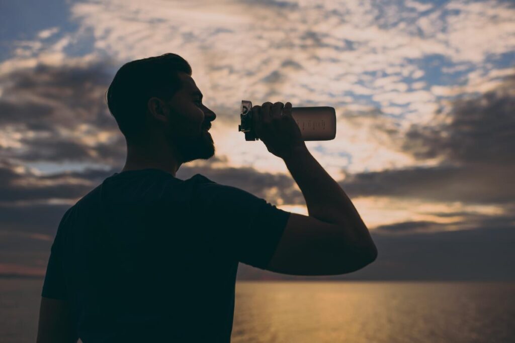 a man thrives in his boston area detox center